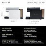 Smart Coffee Machine for Nespresso Pods - Black