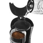De'Longhi 1.25L Filter Coffee Machine - Black