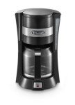 De'Longhi 1.25L Filter Coffee Machine - Black