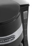 De'Longhi 1.25L Filter Coffee Machine - Black