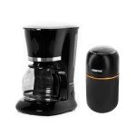 GEEPAS 1.5L Filter Coffee Maker & Grinder Set