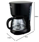 Igenix 10-Cup Filter Coffee Maker - Black