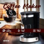 ARTECH Drip Coffee Maker with 1.25L Carafe