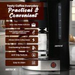 ARTECH Drip Coffee Maker with 1.25L Carafe