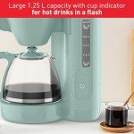 Tefal Morning Filter Coffee Maker - 1.25L Capacity