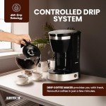 ARTECH Drip Coffee Maker with 1.25L Carafe