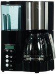 Melitta Black Filter Coffee Maker with Timer