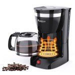 RAINBEAN 1.25L Fast Brew Coffee Machine