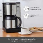 Karaca 1.35L Drip Coffee Maker with Alarm Clock