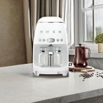 Smeg Drip Coffee Machine with Auto-Start and Reusable Filter