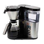 Melitta Aroma Elegance Deluxe Coffee Maker, Black/Stainless Steel