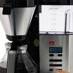 Melitta Aroma Elegance Deluxe Coffee Maker, Black/Stainless Steel