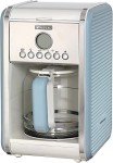 Ariete Retro Filter Coffee Machine with Timer, Blue