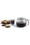 Smeg Fully-Auto Black Drip Coffee Maker 1.4L