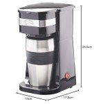 Quest Portable Filter Coffee Maker with Thermal Mug