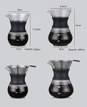 YunNasi 400ml Pour Over Coffee Maker Set