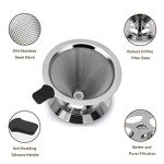 Kerry Reusable Stainless Steel Coffee Dripper