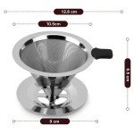 Kerry Reusable Stainless Steel Coffee Dripper