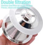 Stainless Steel Pour Over Coffee Dripper Set