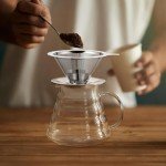 Stainless Steel Pour Over Coffee Dripper Set