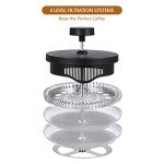 4-Cup French Press Coffee Maker with Steel Filter