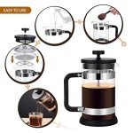 4-Cup French Press Coffee Maker with Steel Filter