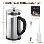TBGENIUS French Press Coffee Maker for 2-4 Cups