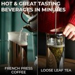 Cafe Du Chateau French Press Coffee Maker - 34oz