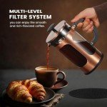 KOOYAT 1000ml French Press Coffee Maker