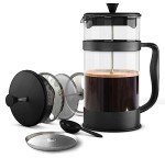 KICHLY 8-Cup French Press Coffee Maker