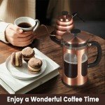 KOOYAT 1000ml French Press Coffee Maker