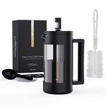 RAINBEAN Glass French Press Coffee Maker - 2 Cups