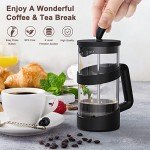 RAINBEAN 2-Cup French Press Coffee Maker