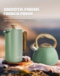 POLIVIAR 8-Cup French Press Coffee Maker