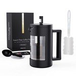 RAINBEAN Glass French Press Coffee Maker - 2 Cups