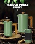 POLIVIAR 8-Cup French Press Coffee Maker