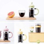 BODUM 3-Cup French Press Coffee Maker, Black