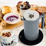 MOGGA 34oz Double-Walled French Press Coffee Maker