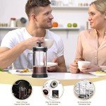 RAINBEAN 2-Cup French Press Coffee Maker