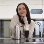 Coffee Llama™ 1L Stainless Steel French Press