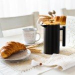 Enfmay 350ml Stainless Steel French Press Coffee Maker