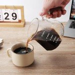 Lalord 600ml Pour Over Coffee Maker Set