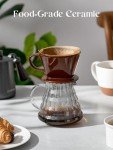 DOWAN Ceramic Pour Over Coffee Dripper