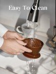 DOWAN Ceramic Pour Over Coffee Dripper