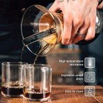 Bestcool 400ml Manual Coffee Maker with Glass Carafe
