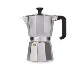 Venice Aluminium Espresso Maker - Six Cup Silver