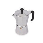 Venice Aluminium Espresso Maker - Six Cup Silver