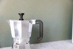 Venice Aluminium Espresso Maker - Six Cup Silver