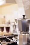 Venice Aluminium Espresso Maker - Six Cup Silver
