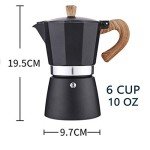 AIFUSI Stovetop Moka Pot for Espresso Brewing